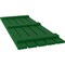 Ekena Millwork Americraft 5-Board, 3 Batten Exterior Real Wood Spaced Board-n-Batten Shutters, ARW401SB519X34HGH, PR ARW401SB519X34HGH - alternate 4
